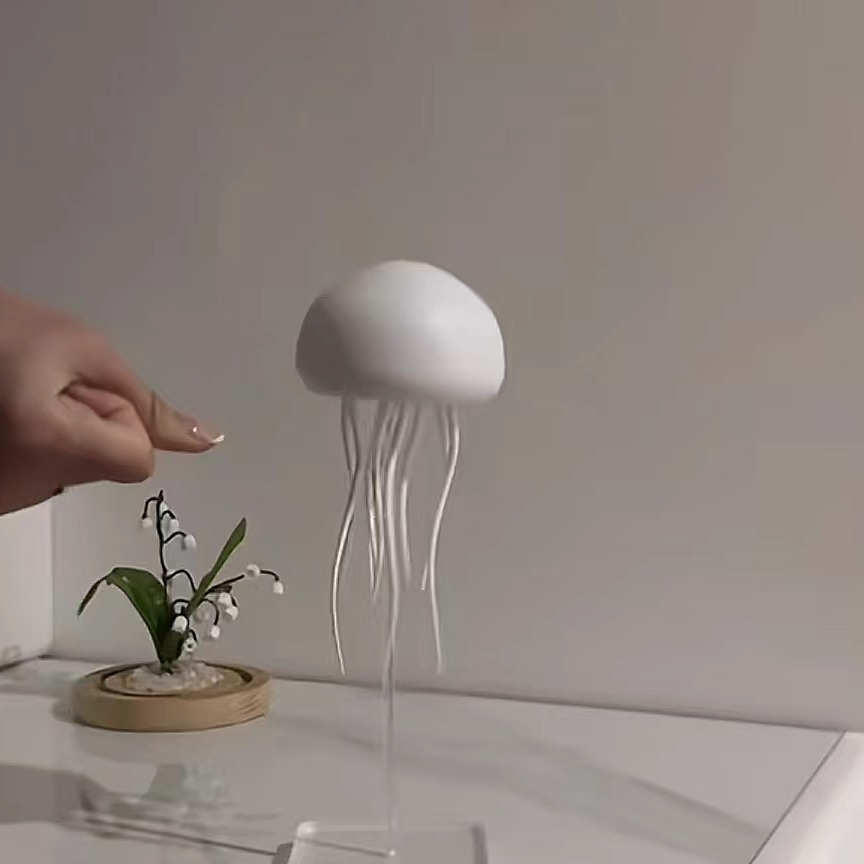 悬浮摆件全彩渐变声控小夜灯