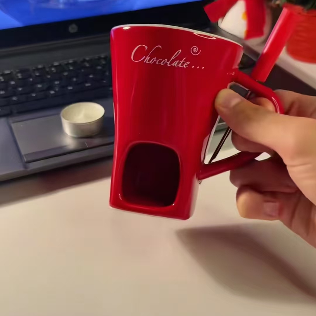 陶瓷巧克力火锅炉瑞士冰淇淋火锅杯芝士奶酪火锅小火锅炉