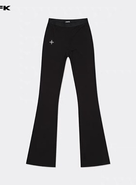 M7SMFK拥抱高腰运动喇叭裤 时尚薄款修身亲肤复古百搭打底裤