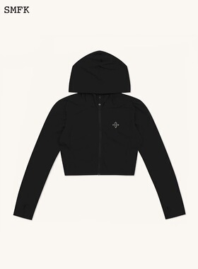 SMFK拥抱皮肤防晒系列帽衫短裤百褶裙长裤黑/肤色【套装合集】