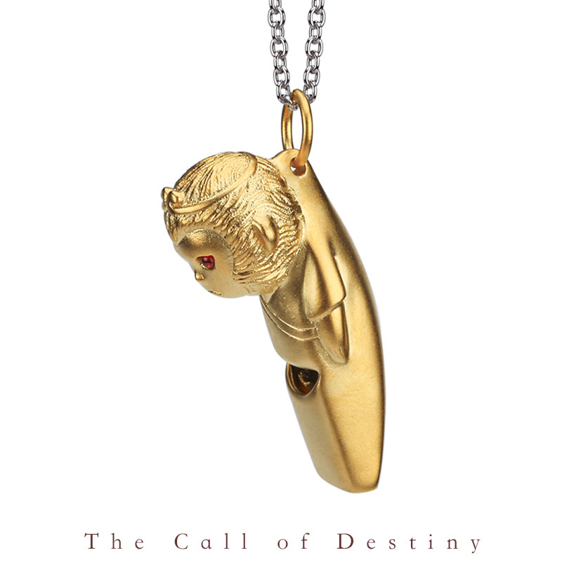 定心猿·纯银孙悟空猴子求生哨子生肖猴宝宝吊坠黑神话送男友礼物,户外/登山/野营/旅行用品,求生哨,淘宝优惠券,粉丝福利购,淘宝优惠卷