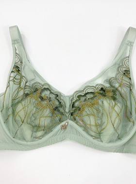 奥丽侬内衣大胸显小全罩杯超薄正品OGW2262塑形收副乳调整型文胸