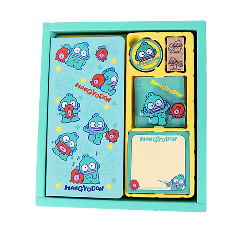 kinbor三丽鸥人鱼汉顿周计划套装weeks手帐本礼盒套装女生可爱手账本毕业礼物女生礼物生日礼物女孩伴手礼品