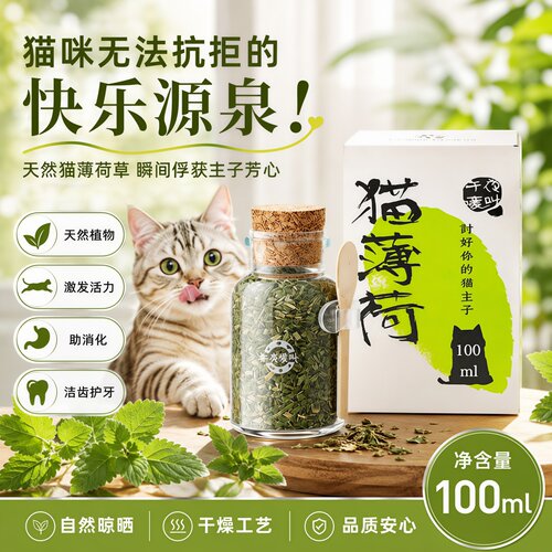A级猫薄荷天然植物助消化洁齿
