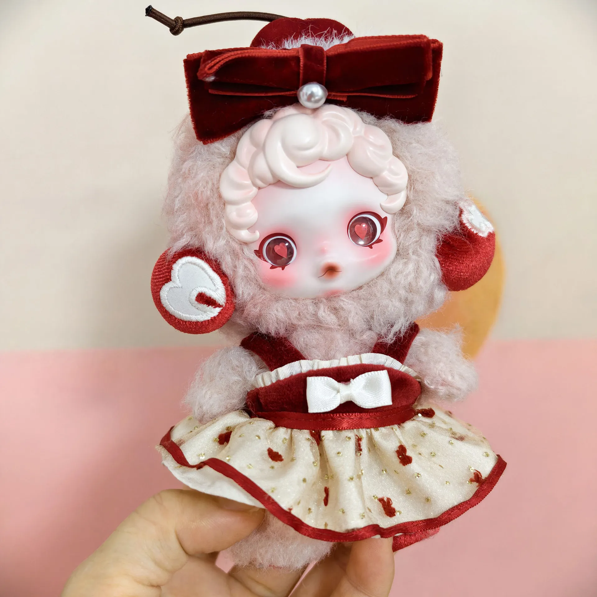 SP娃衣套装冬日乐章系列泡泡玛特17cm玩偶衣服满天星纱裙两件套甜