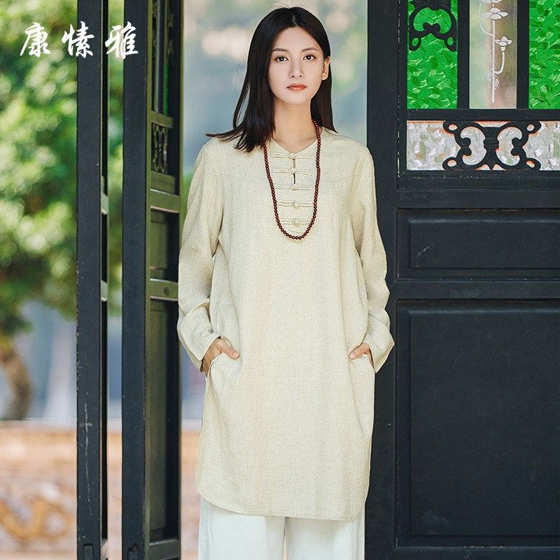 禅服女件套禅意打坐居士棉麻修行服两拜佛衣服套装禅修服装道姑服|msdalam kategori Butik wanita / wanita, pakaian/pakaian kebangsaan/peringkat pakaian, pakaian kebangsaan/pakaian - dari Buy2taobao.com untuk memberikan perkhidmatan ejen Taobao profesional membeli