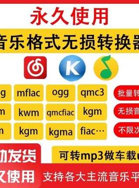 音乐歌曲格式转换ogg mflac mgg ncm kgm m4a flac转mp3转换器