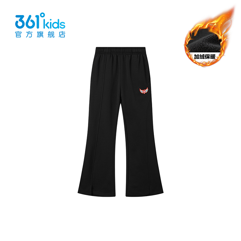 361°童装女针织加厚长裤