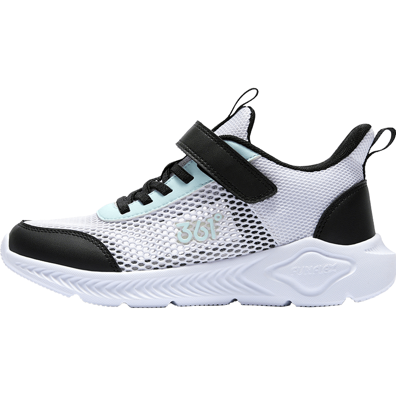 361度童鞋儿童运动鞋女童夏季薄款网面透气跑步鞋子男大网眼网鞋