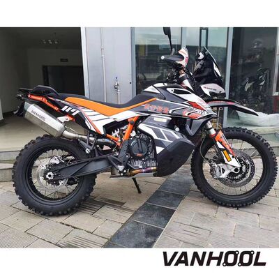 VANHOOL万虎排气管 适用于KTM 890/790ADV/DUKE钛合金全段