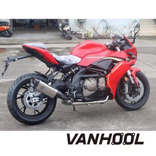 VANHOOL万虎排气管适用于赛600不锈钢/钛合金可调阀门全段追6