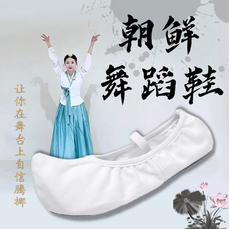朝鲜舞蹈鞋室内练功古典