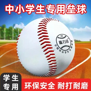 垒球小学生专用10寸垒球棒球软硬实心中考比赛训练习打棒球的球类