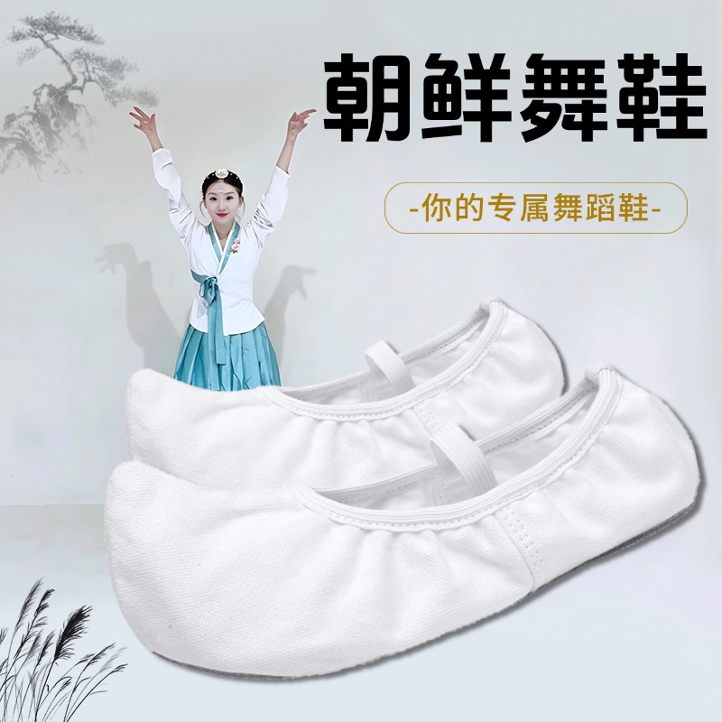 朝鲜舞蹈鞋女室内练功古典