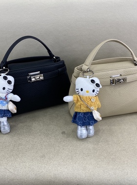 2026女包新款时尚百搭女式包手提包凯莉包单肩斜挎包小方包包9833