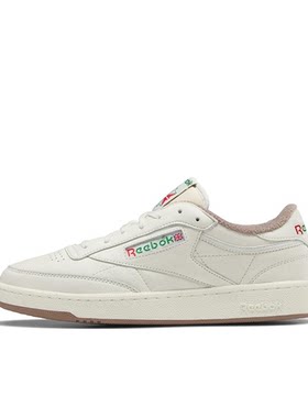 Reebok CLUB C85 VINTAGE经典复古休闲小白鞋耐磨平底低帮板鞋