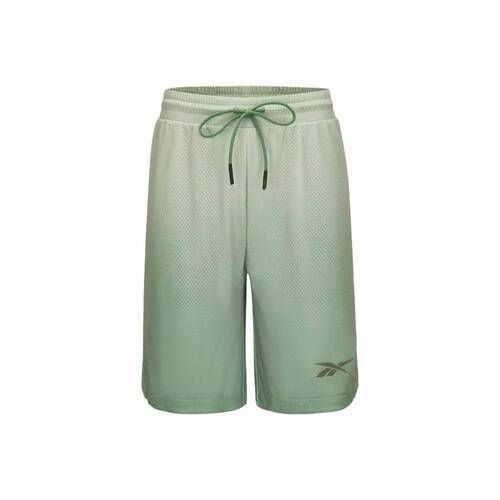 Reebok Knit Short U系列 渐变网眼宽松中腰休闲短裤 男女同款