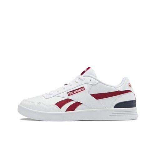 ReebokCLIP耐磨低帮板鞋白红