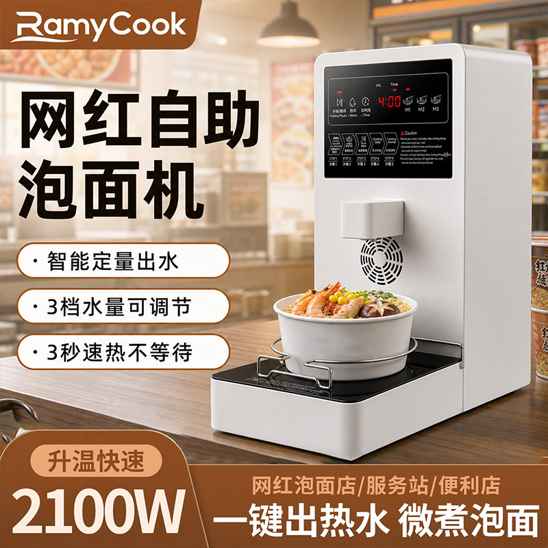 网红商用3分钟智能泡面机图片