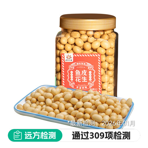远方的梦想大桶鱼皮花生休闲零食