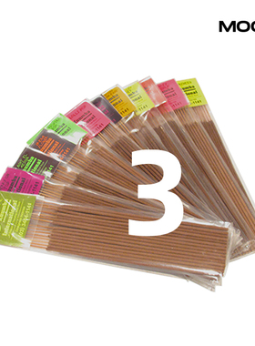 MOON北京现货KUUMBA INCENSE Regular日本制天然竹芯线香室内香薰