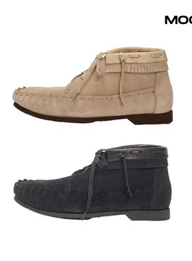 现货 VISVIM NAKODA BOOTS MID-FOLK英国植鞣牛皮休闲靴25SS