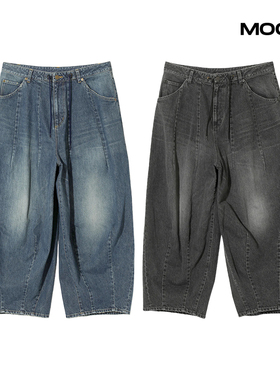 现货 Needles H.D. Jean - 12oz Denim 廓形牛仔裤 25FW