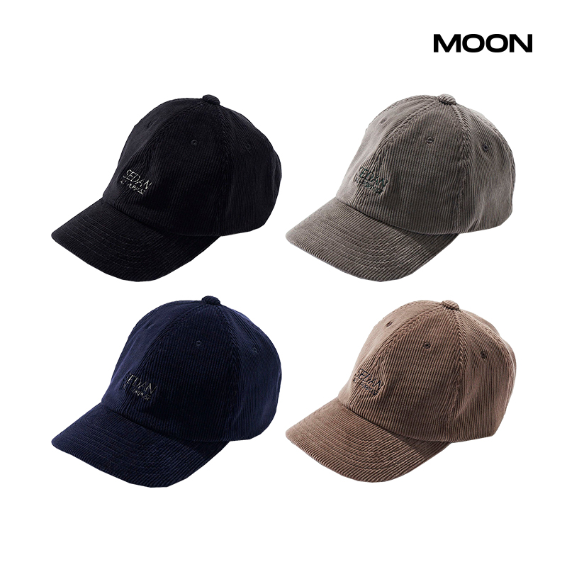 sedan日常男女弯檐灯芯绒棒球帽