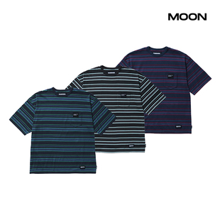 CREWNECK 现货 T恤 BORDER 条纹短袖 25SS NEIGHBORHOOD