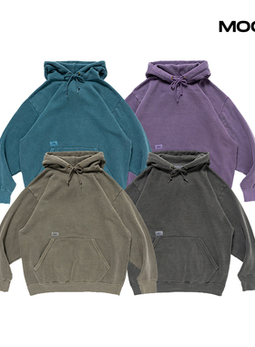 现货 WTAPS SIGN 01 / HOODY / CTPL 水洗纯色套头连帽衫24FW
