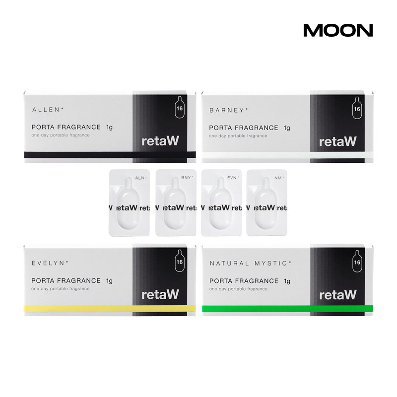 MOON北京现货 retaW Porta Fragrance 藤原浩香氛香水香膏胶囊