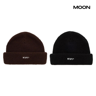 WTAPS 刺绣logo冷帽棉帽 SUB ACRYLIC 25FW BEANIE 现货