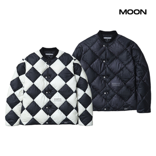 现货 NEIGHBORHOOD CHECKER DOWN JACKET 棋盘格羽绒服 25FW