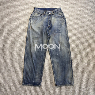 TAPERED DENIM PANTS 25SS 现货 水洗破坏牛仔裤 ANCELLM