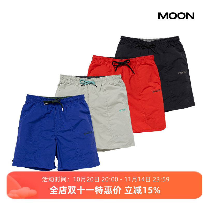 DESCENDANT尼龙刺绣短裤24SS