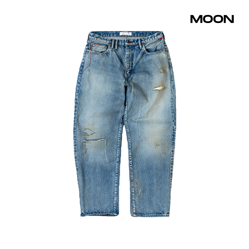 ANACHRONORM破坏刀割牛仔裤