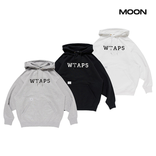 WTAPS logo字体帽衫 ACADEMY COTTON 25SS HOODY 现货