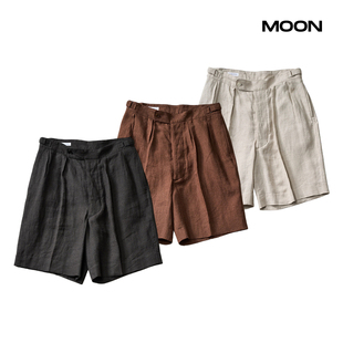 亚麻混纺短裤 现货 26SS Shorts Gurkha KAPTAIN SUNSHINE