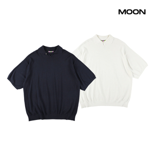 现货 is-ness Knitted Polo Shirt 纯色POLO衫  26SS