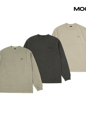 现货 SEDAN ALL PURPOSE Pigment Dyed L/S Tee 抽绳长袖T恤 26SS