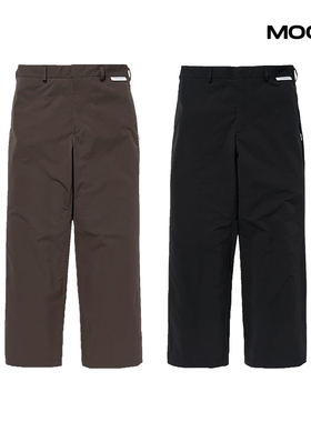 现货WTAPS LEZ / STRT / TROUSERS / POLY. TWILL直筒休闲裤 24SS