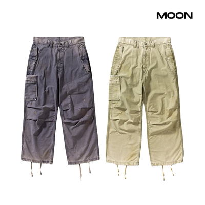 ANACHRONORM水洗做旧伞兵裤