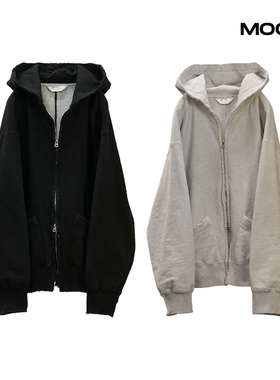 现货 ANCELLM ZIP UP HOODIE 直拉开衫连帽卫衣帽衫 25FW