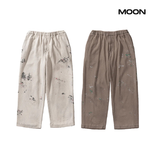 现货 ANACHRONORM LOOSE DENIM WIDE EASY 漆点运动卫裤 25FW