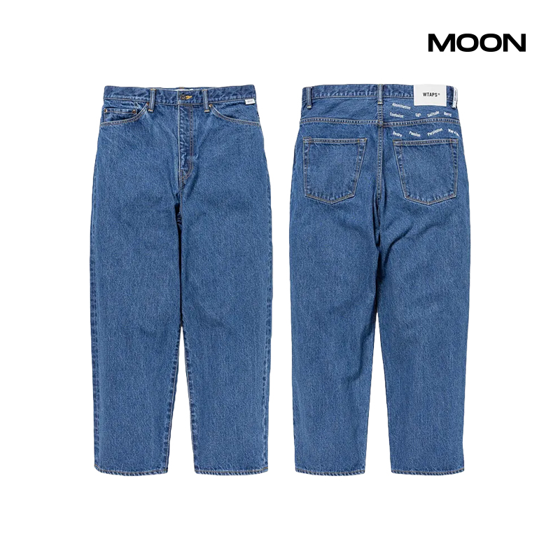 WTAPS复古直筒牛仔裤24FW
