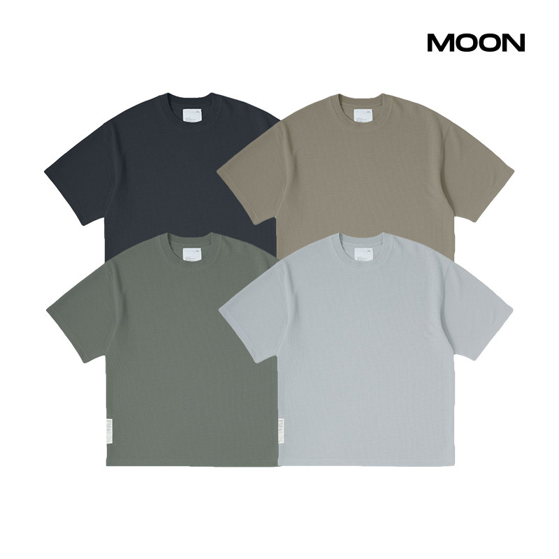 现货 madness poly knitted tee华夫格短袖t恤 24ss