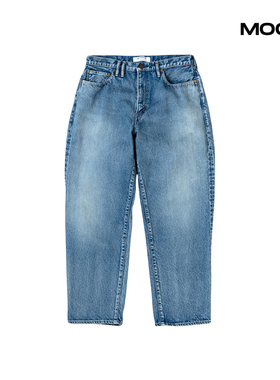 现货 ANACHRONORM 80s WIDE 5P PANTS 做旧牛仔裤 25SS