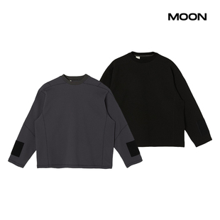 现货 N.HOOLYWOOD CREWNECK LONG SLEEVE 廓形长袖纯色卫衣 25SS