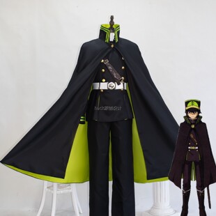 终结的炽天使cos服百夜优一郎米迦尔cosplay超长披风加帽子全套装