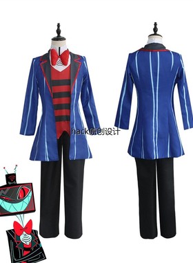 地狱客栈 胡桃夹子cos Vox制服cosplay 服动漫男装全套服饰带帽子